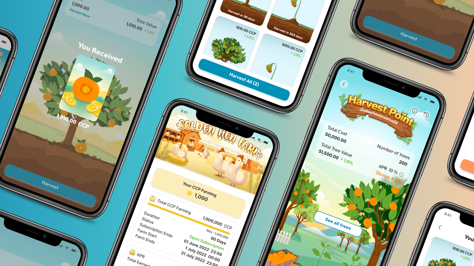 Harvest Point and Rocket Point