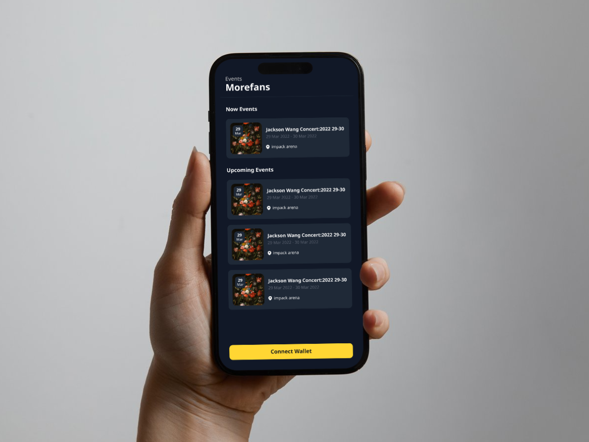 Morefans - NFT Ticket